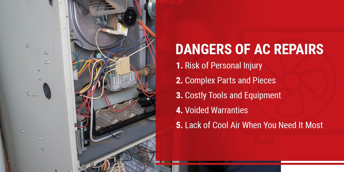 Dangers of AC Repairs
