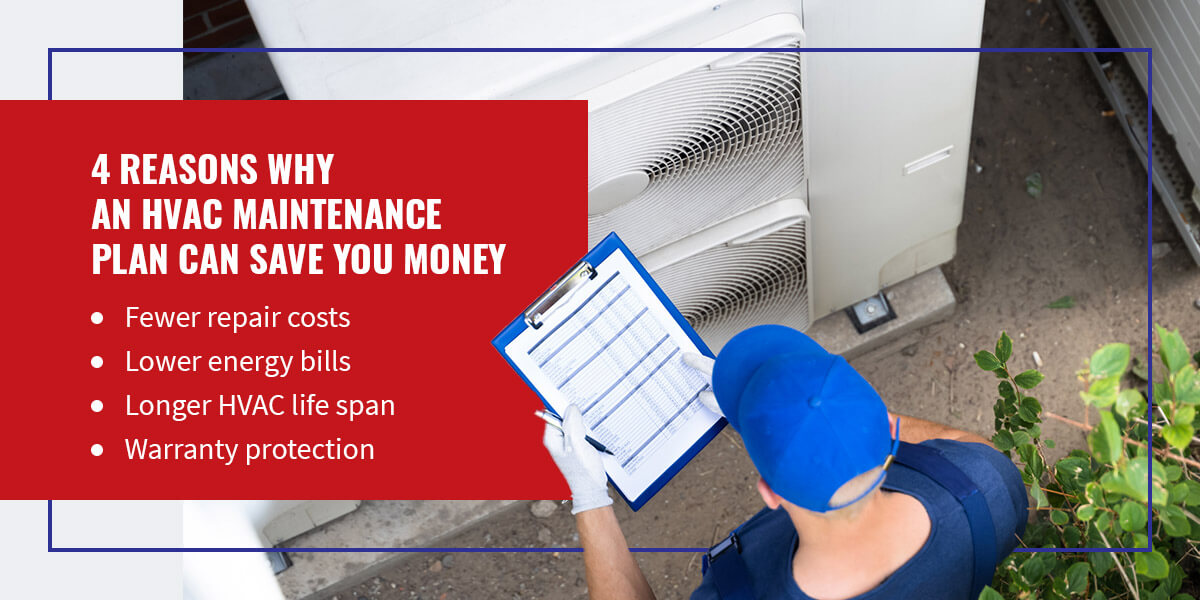 4 Reasons Why an HVAC Maintenance Plan Can Save You Money